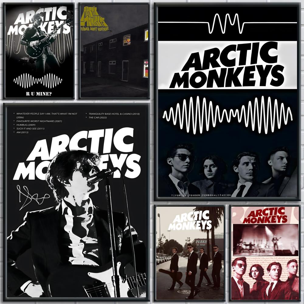 Star Map Poster - Vintage A-Arctic Monkeys Rock Band Poster