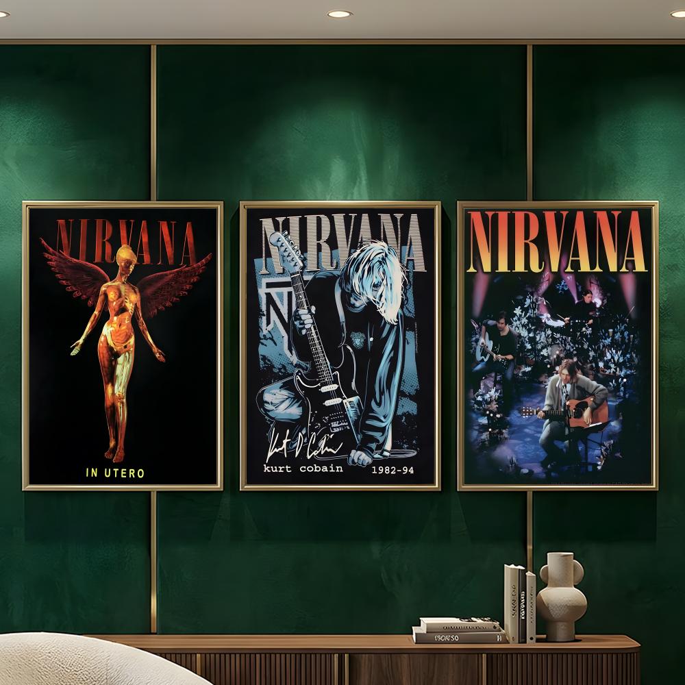 Nirvana Poster --HD-- Self-Adh - مراجعة Star Map Poster وسعره