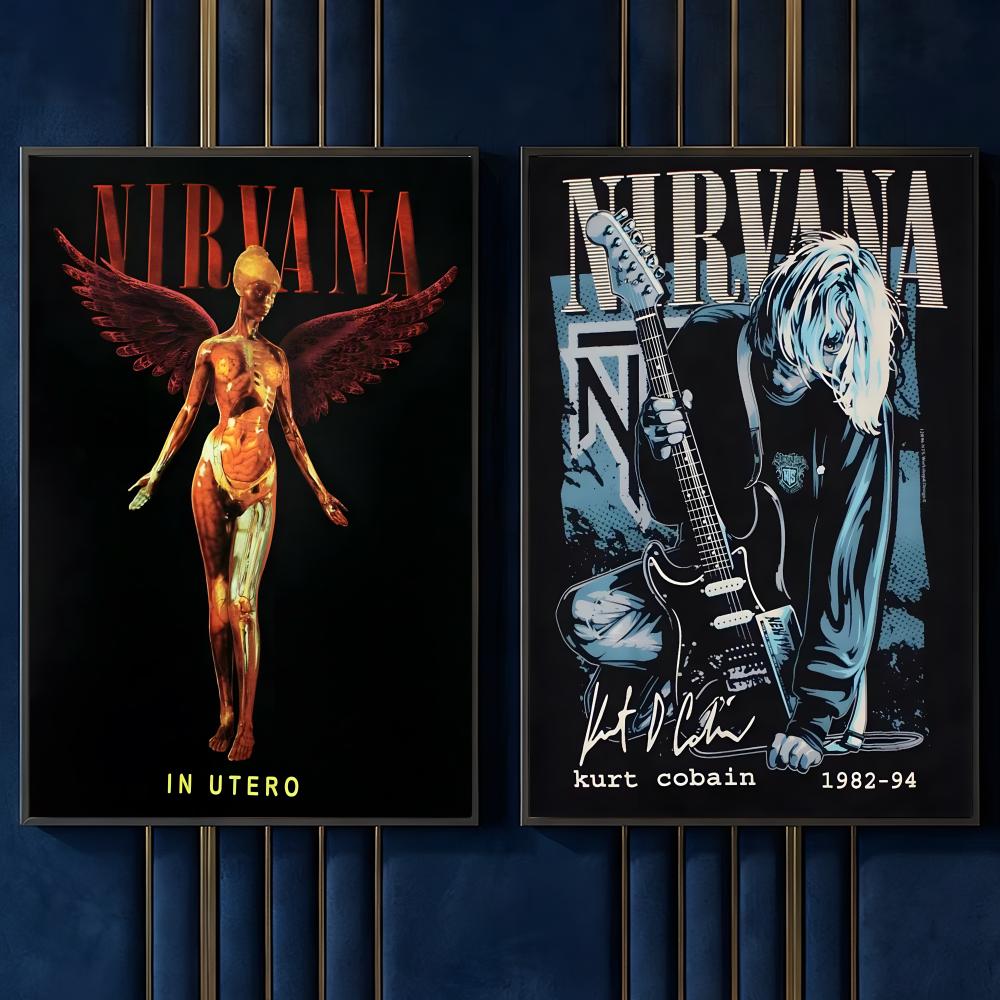 Nirvana Poster --HD-- Self-Adh - مراجعة Star Map Poster وسعره