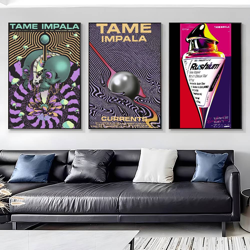 Singer Star Tame Impala Classi - مراجعة Star Map Poster وسعره