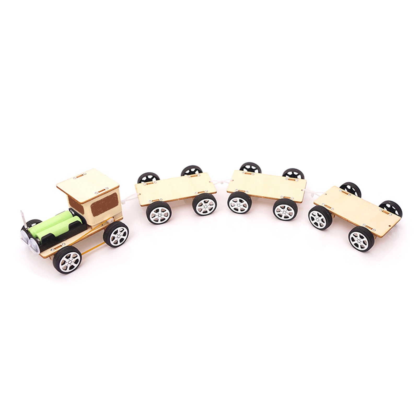 STEM DIY Kit Toys Train Electr - مراجعة Science Project Kit وسعره
