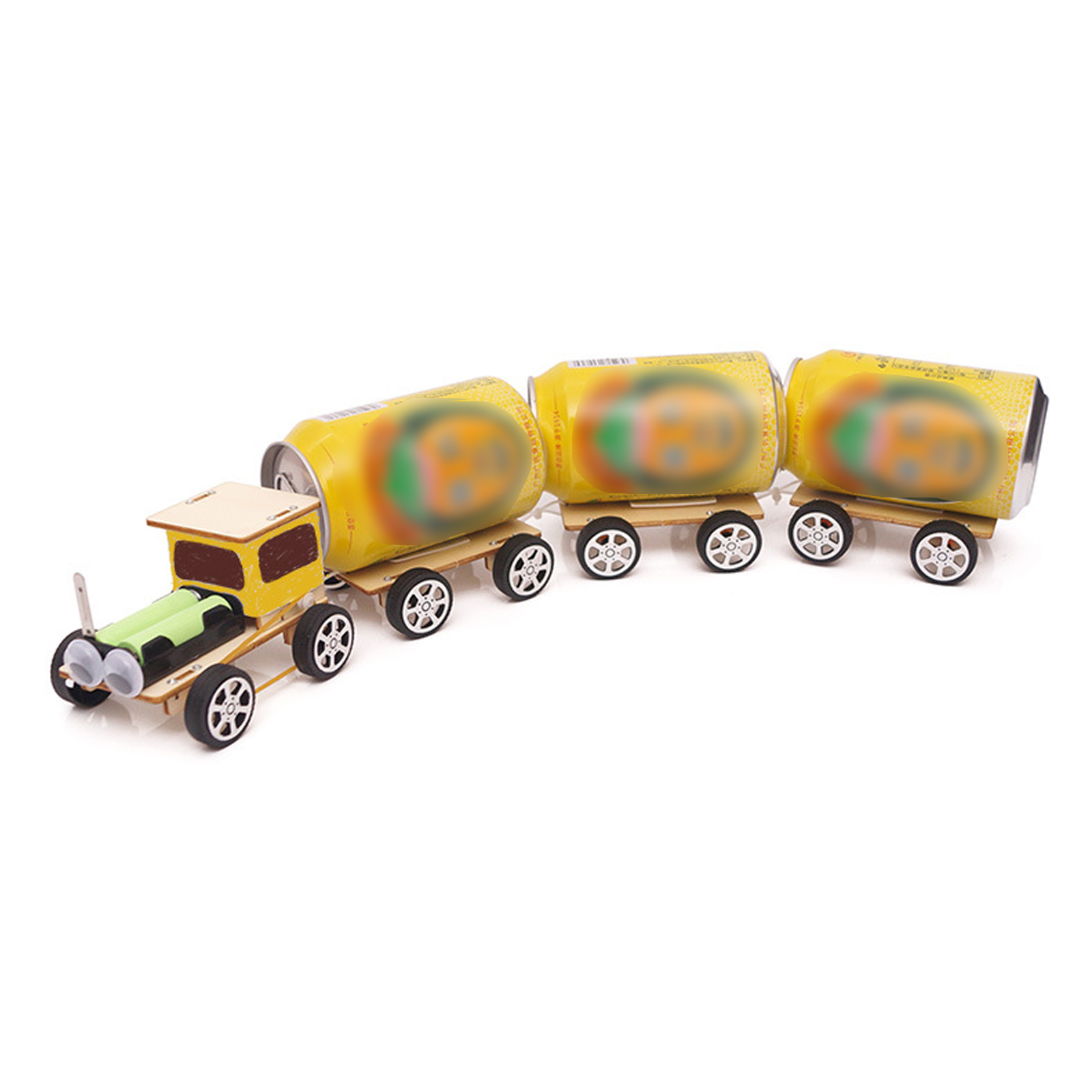 STEM DIY Kit Toys Train Electr - مراجعة Science Project Kit وسعره