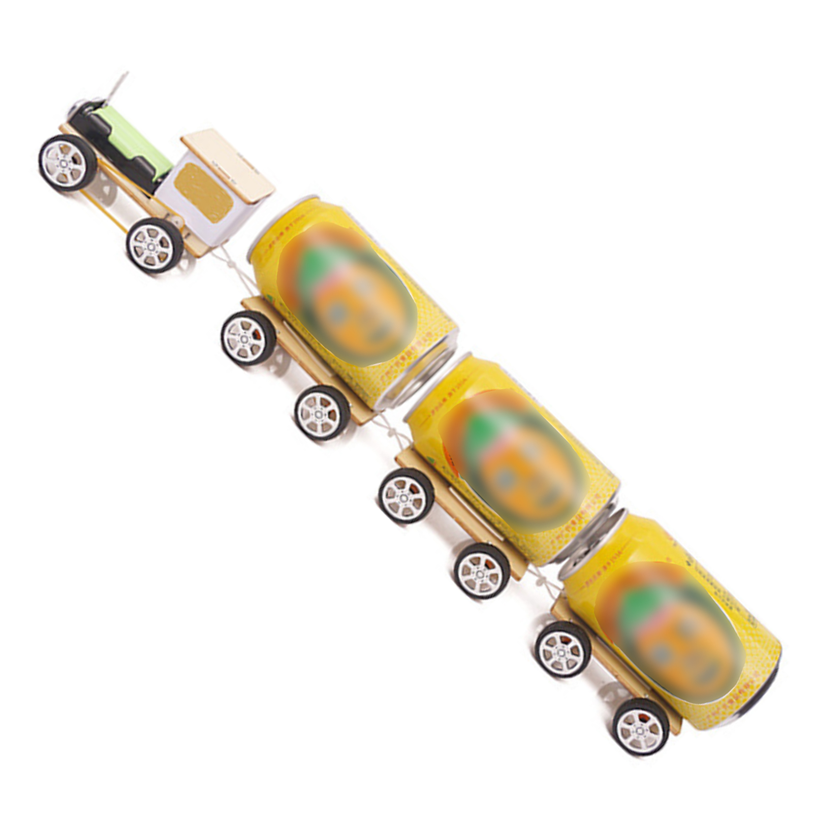 STEM DIY Kit Toys Train Electr - مراجعة Science Project Kit وسعره