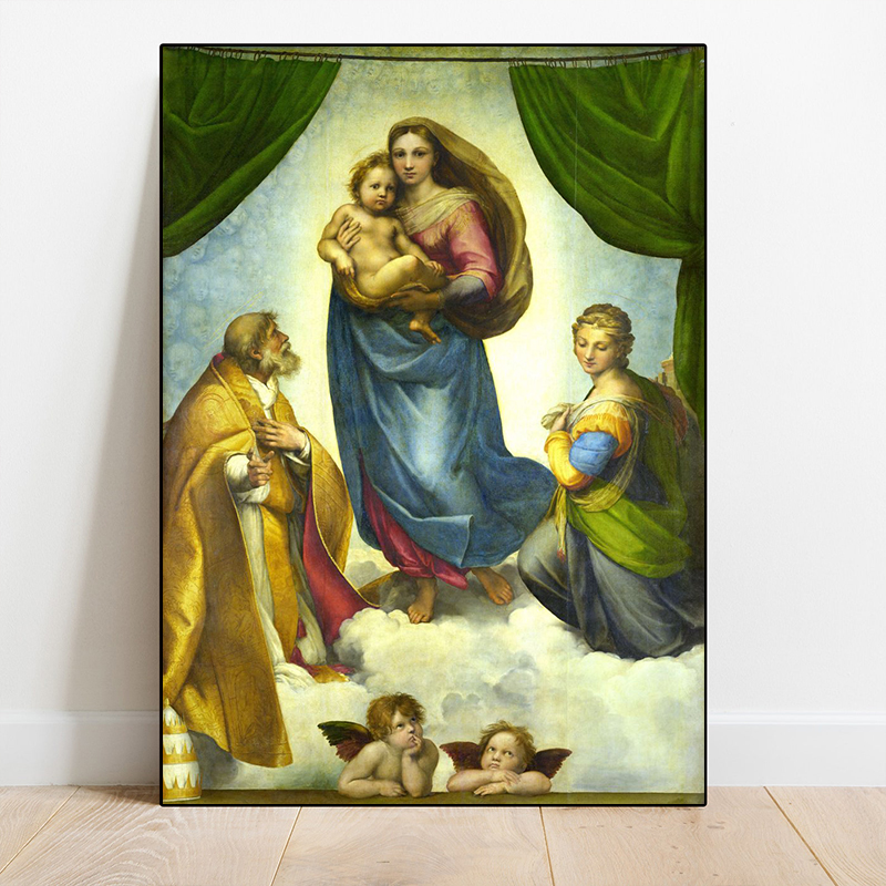Famous Painter Raphael Paintin - مراجعة Star Map Poster وسعره