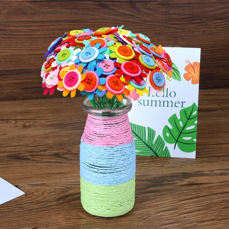 Flower Craft Kit Bouquet with  - مراجعة Science Project Diy وسعره