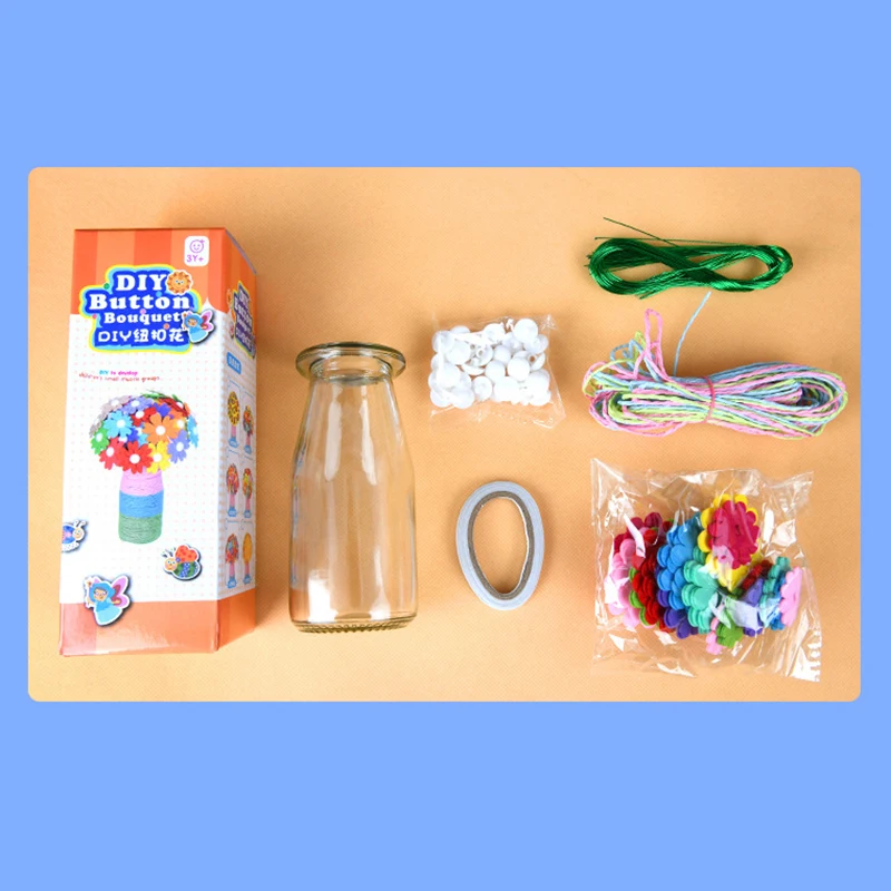 Flower Craft Kit Bouquet with  - مراجعة Science Project Diy وسعره