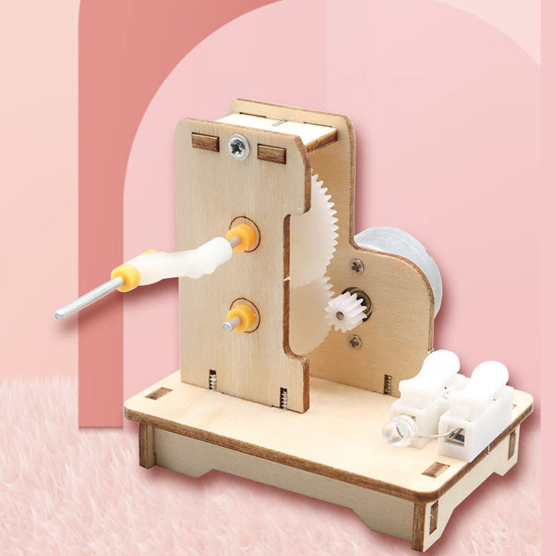 DIY Mini Hand Generator DIY Sc - مراجعة Science Project Diy وسعره