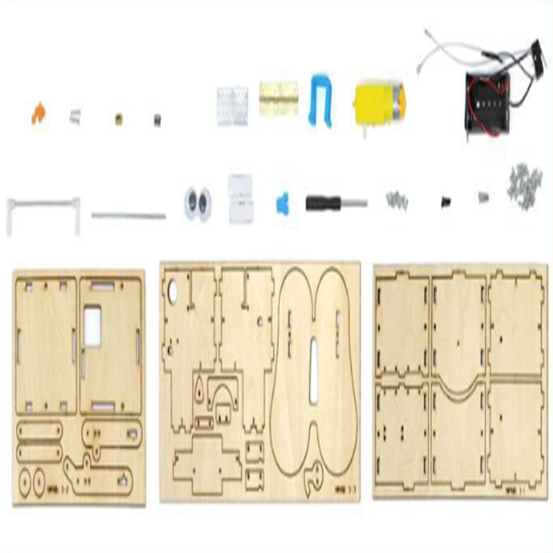 Wooden Assemble DIY Robot Eati - مراجعة Science Project Diy وسعره