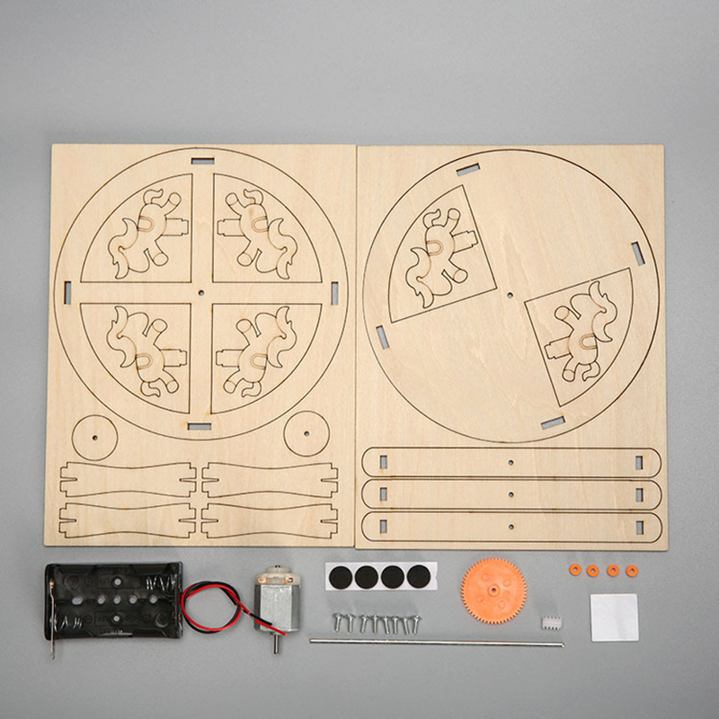 HUAHUABuild Your Own Carousel  - مراجعة Science Project Diy وسعره