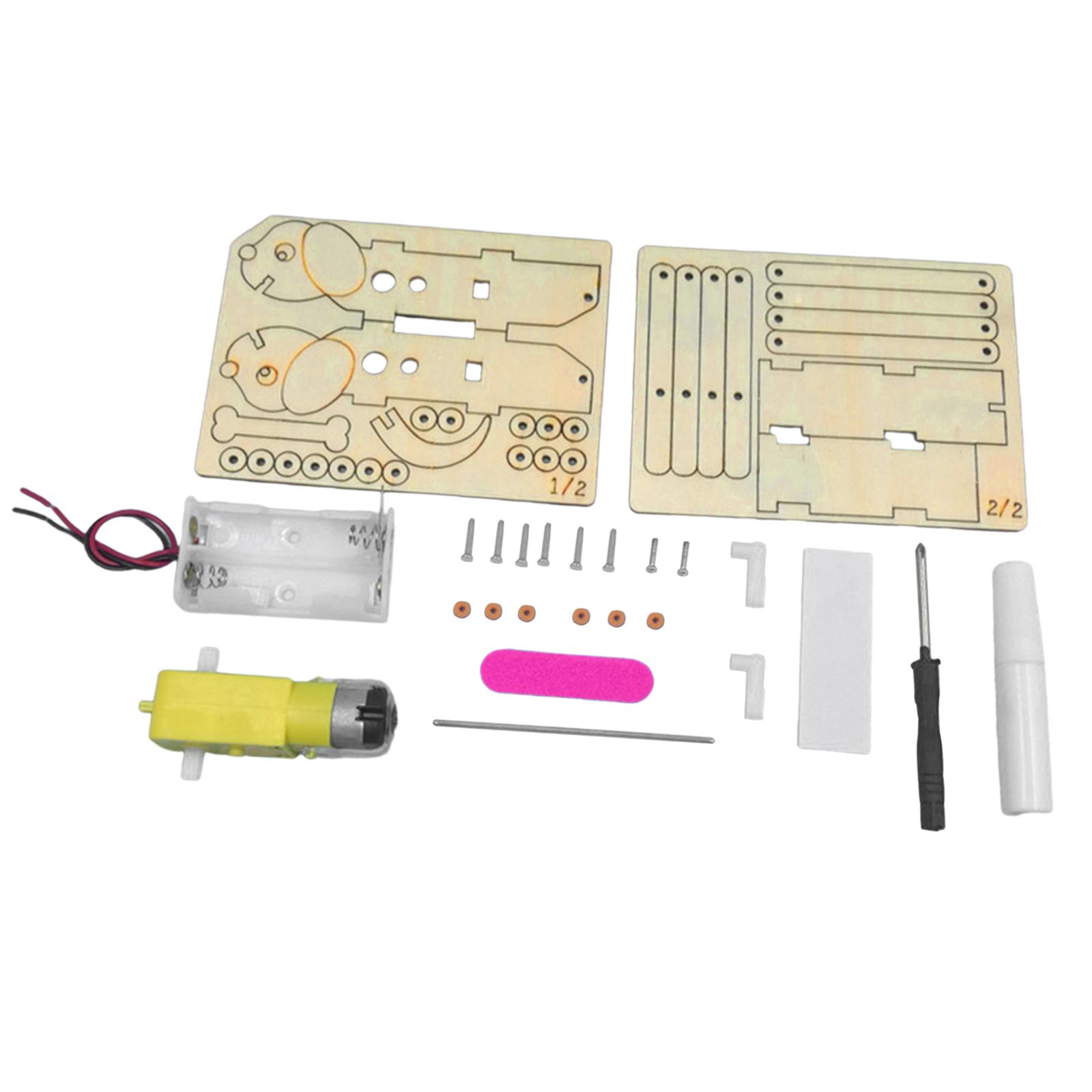 DIY Wooden Model Set Science K - مراجعة Science Project Toys Making وسعره
