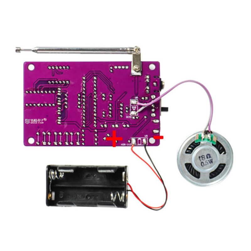 DIY FM Radio Electronic Kit 87 - مراجعة Science Project Kit وسعره