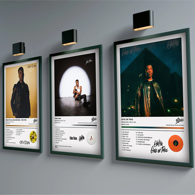Pop rapper Music Album Cover G - مراجعة Star Map Poster وسعره
