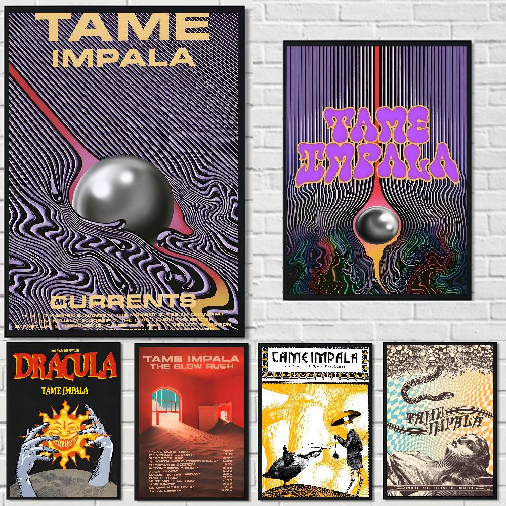 Popular Band Star Tame Impala  - مراجعة Star Map Poster وسعره