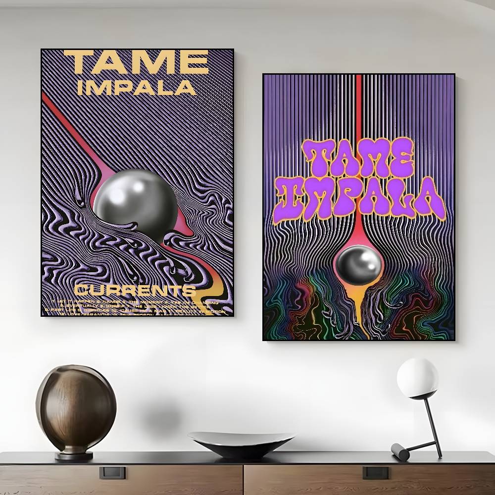 Popular Band Star Tame Impala  - مراجعة Star Map Poster وسعره