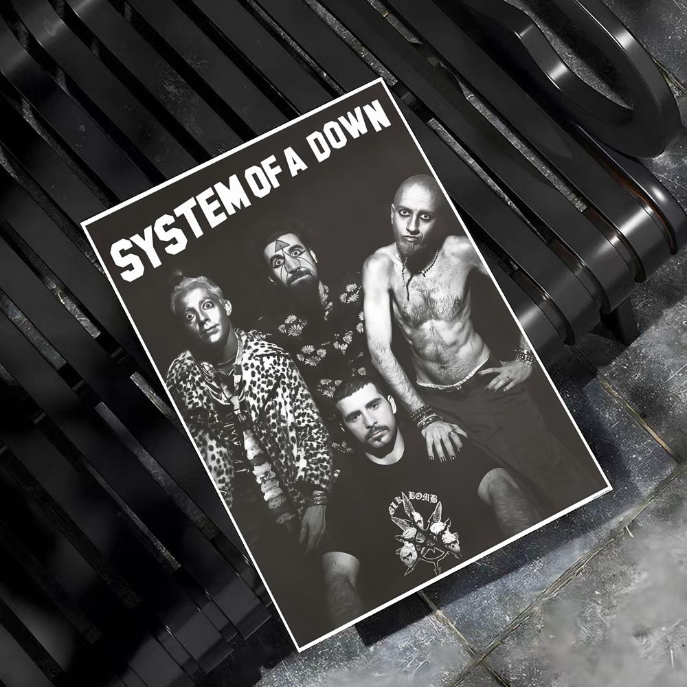 Band S-system of a Down  Poste - مراجعة Star Map Poster وسعره
