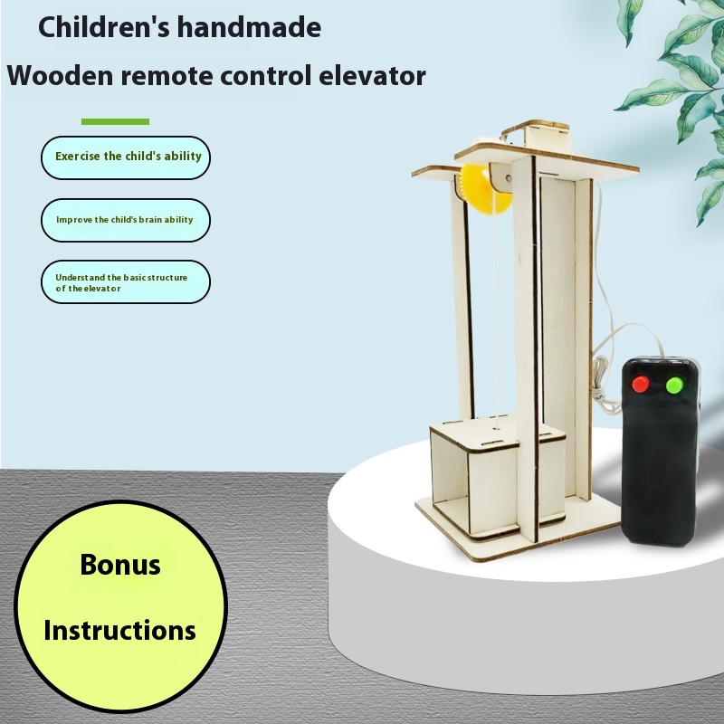DIY Elevator Model Educational - مراجعة Science Project Kit وسعره