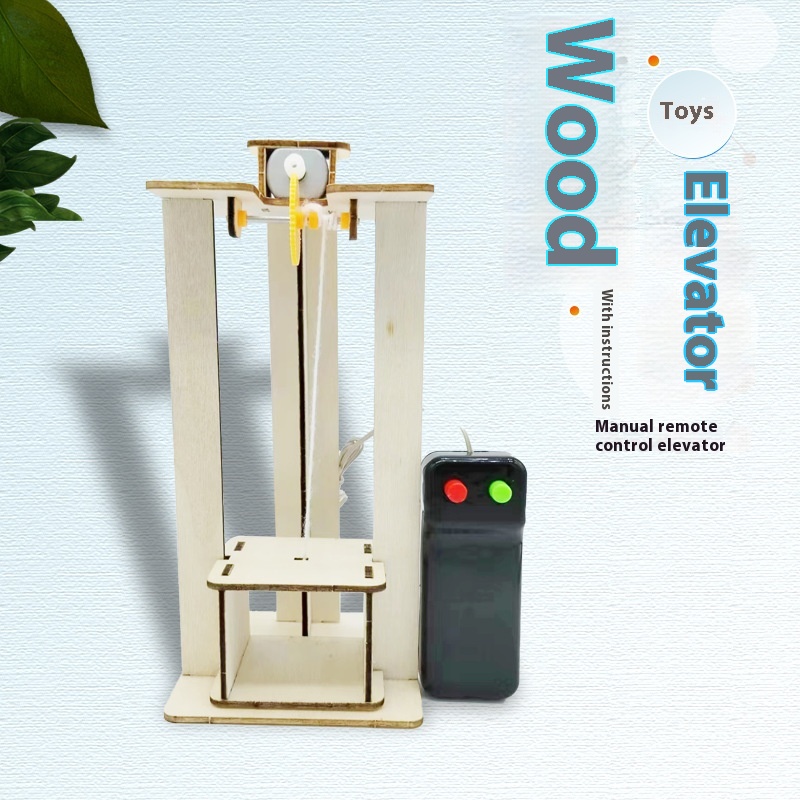 DIY Elevator Model Educational - مراجعة Science Project Kit وسعره