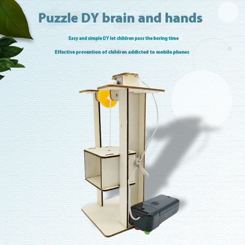DIY Elevator Model Educational - مراجعة Science Project Kit وسعره