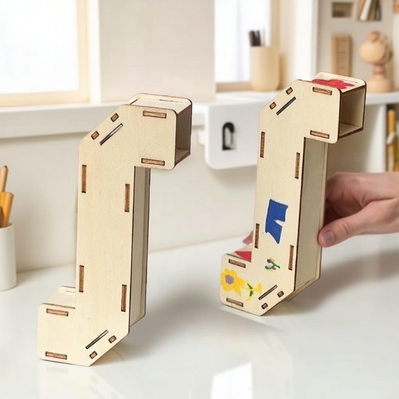 DIY Wooden Periscope Making Ki - مراجعة Science Project Toys Making وسعره