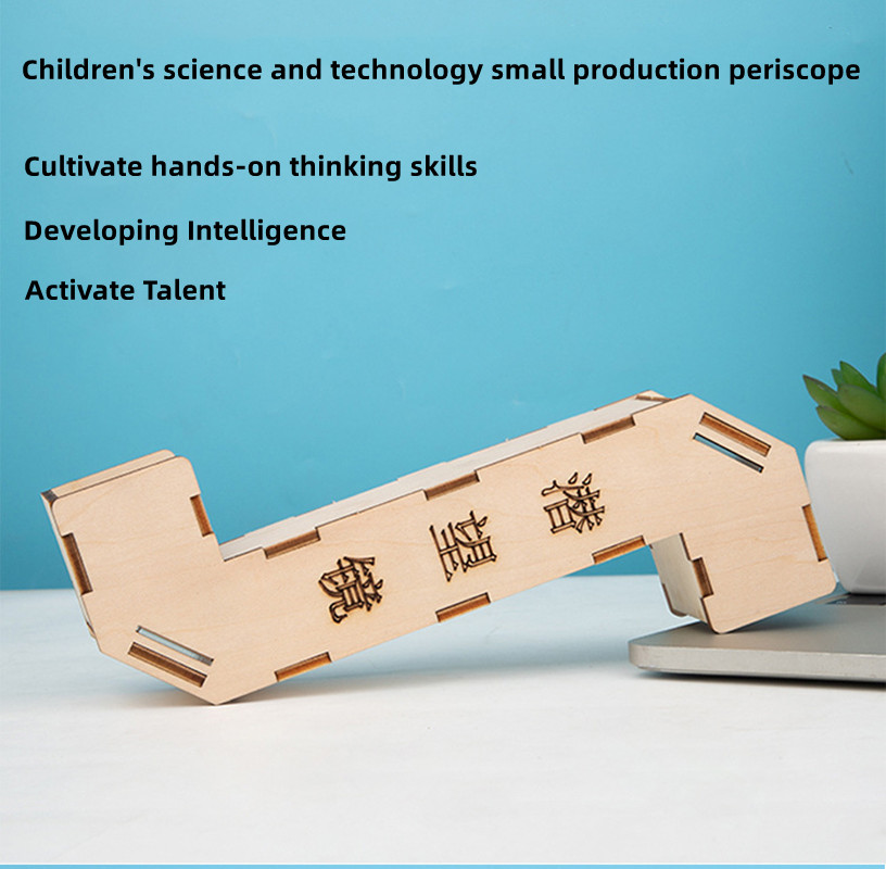 DIY Wooden Periscope Making Ki - مراجعة Science Project Toys Making وسعره