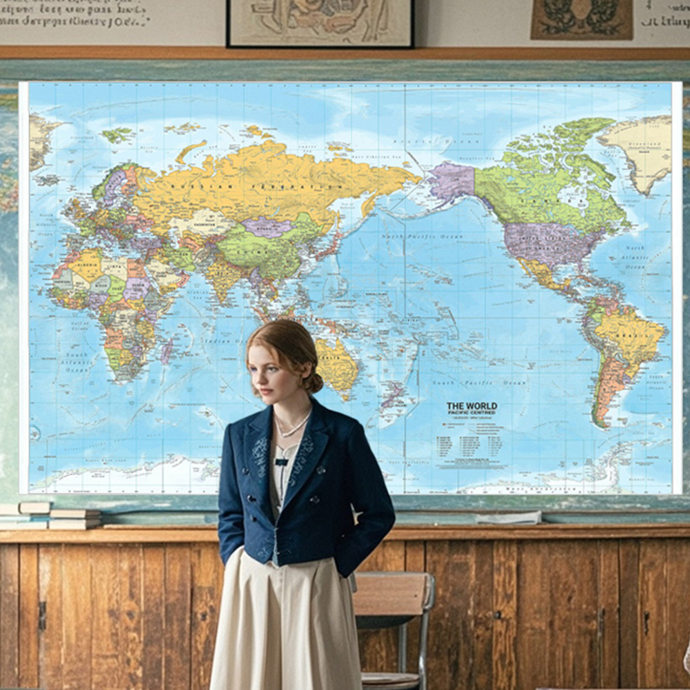 World Map 2012 Fabric Large Po - مراجعة Star Map Poster وسعره