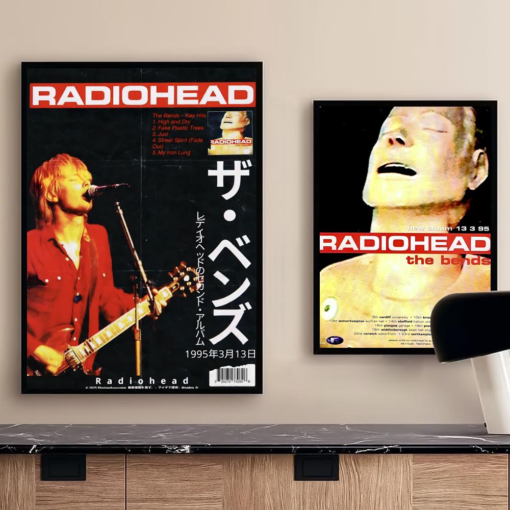 Rock Band Characters Radiohead - مراجعة Star Map Poster وسعره