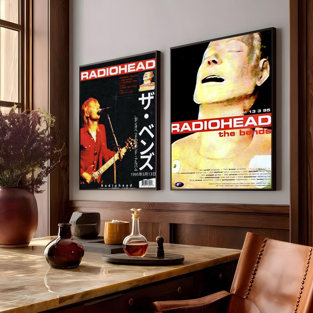 Rock Band Characters Radiohead - مراجعة Star Map Poster وسعره