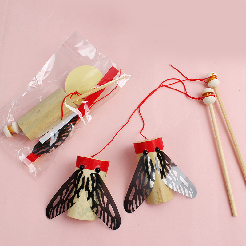Bamboo Cicada Sound Making Toy - مراجعة Science Project Toys Making وسعره
