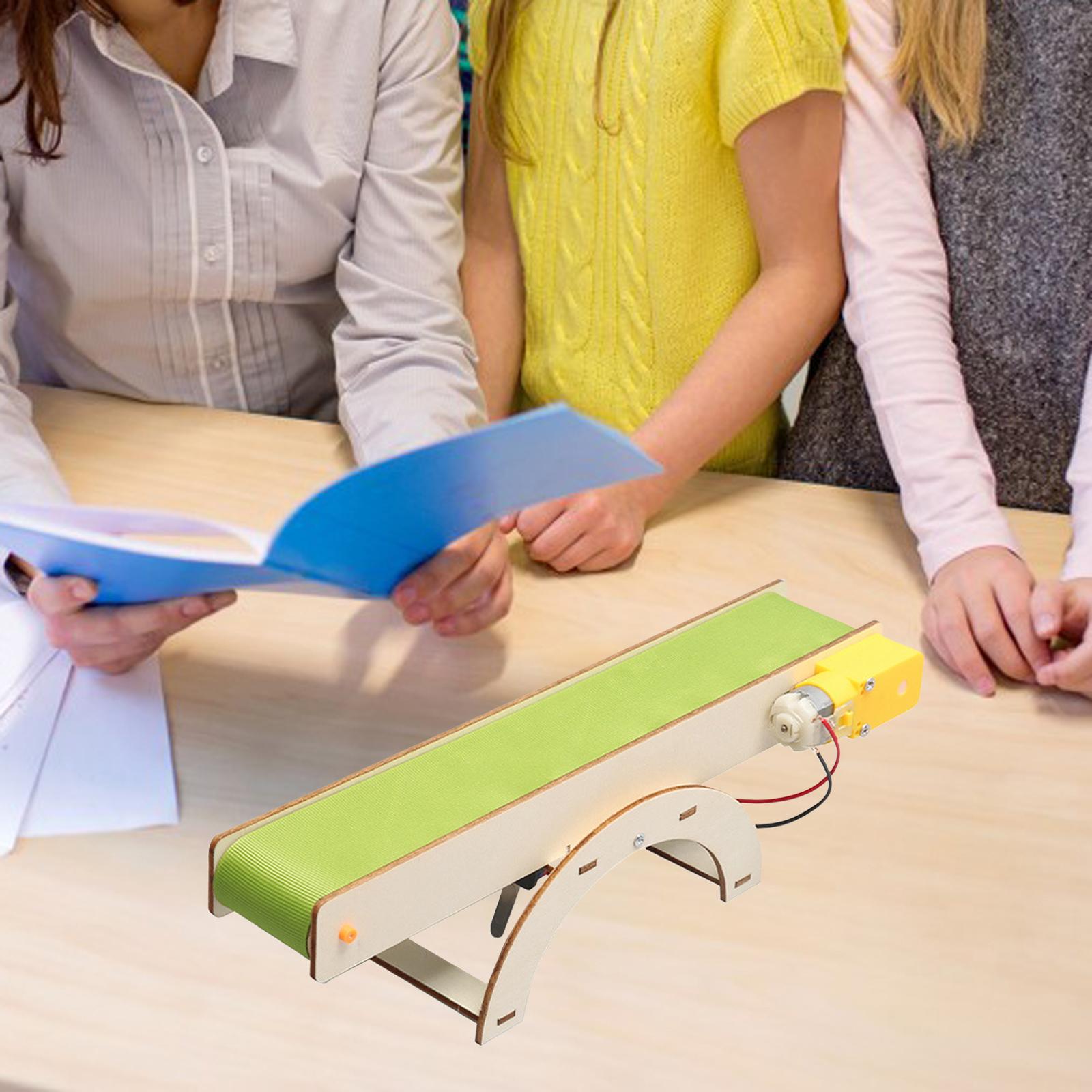 Conveyor Belt DIY Fittings Bui - مراجعة Science Project Kit وسعره